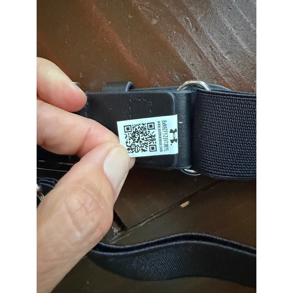 Under Armour Baseball Softball Belt Black‎ Elastic Adjustable Youth Adult BXN9Z